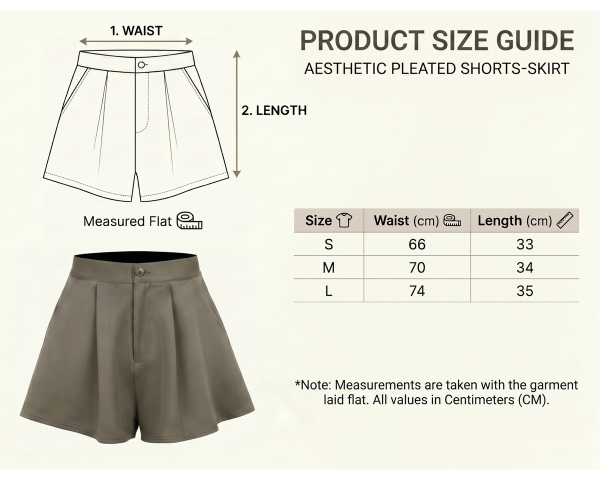 Retro High Waisted Pleated Shorts, A-Line Wide Leg, Black Polyester Summer Bottoms