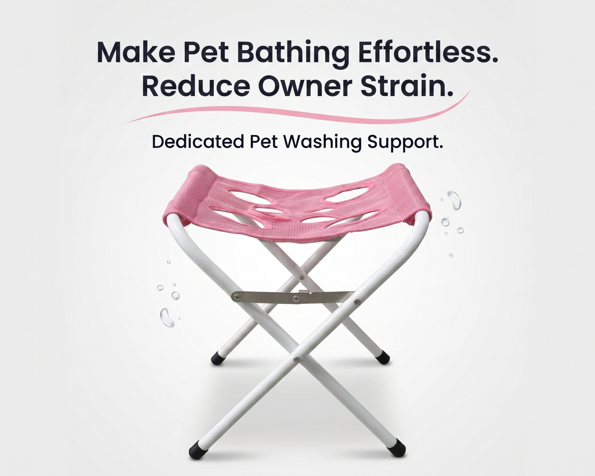 Foldable Pet Bathing Stand Cat And Dog Bath Hammock