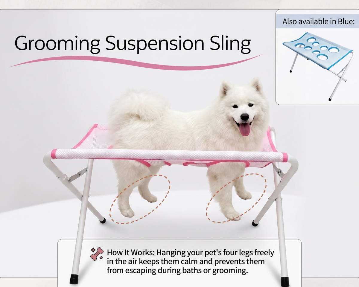 Foldable Pet Bathing Stand Cat And Dog Bath Hammock