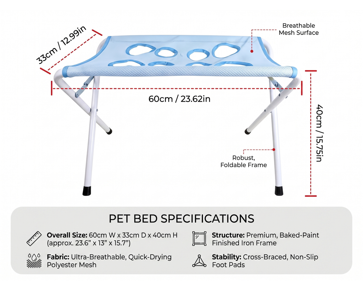 Foldable Pet Bathing Stand Cat And Dog Bath Hammock