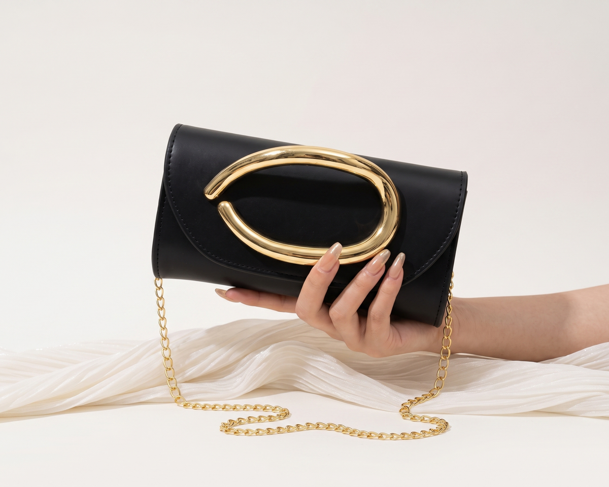 Retro Shoulder Bag for Women, Gold Chain Crossbody Purse, Elegant PU Leather Handbag, Vintage Evening Bag, Statement Clutch, Leopard Bag