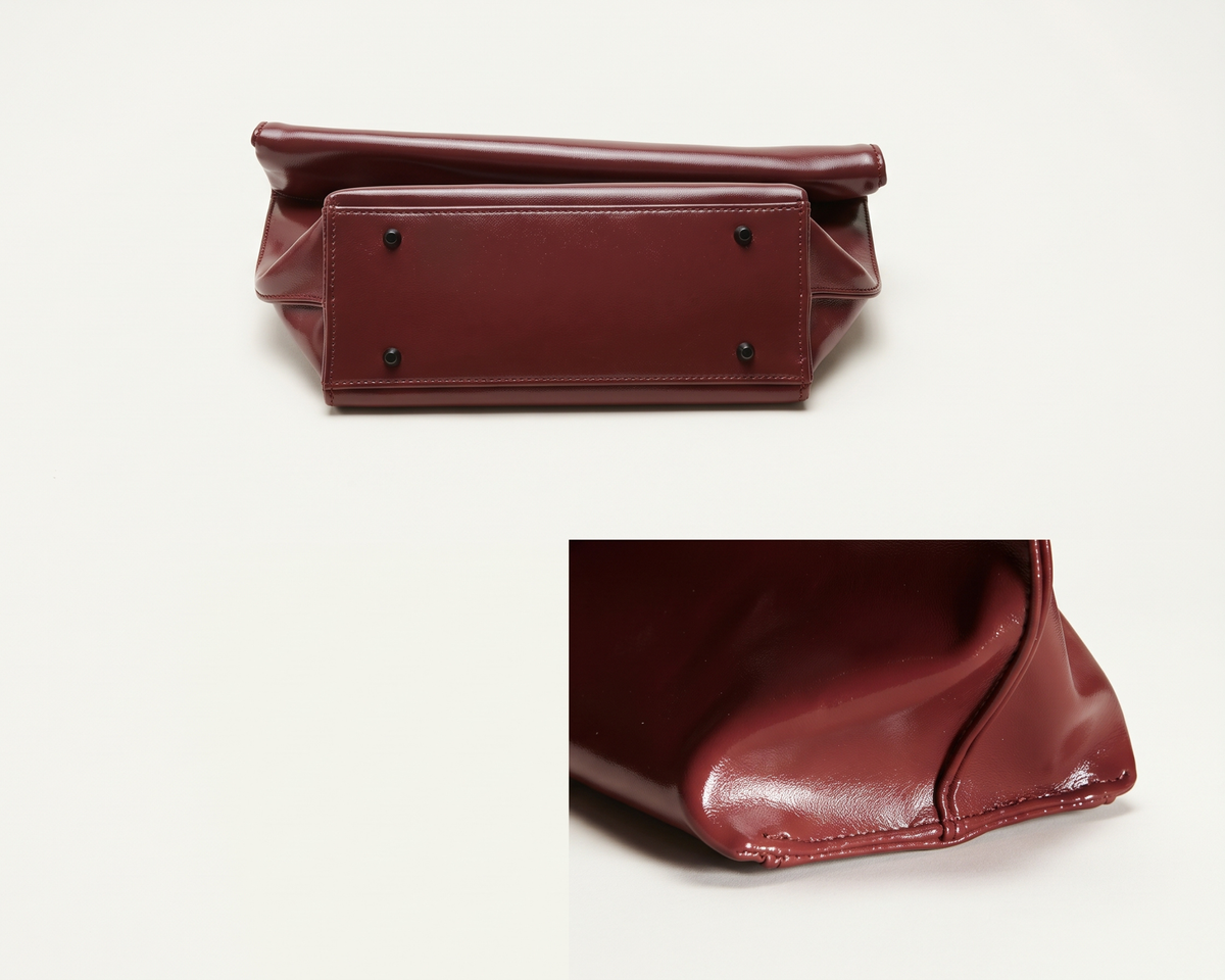 Elegant Curling Envelope Clutch Bag for Women