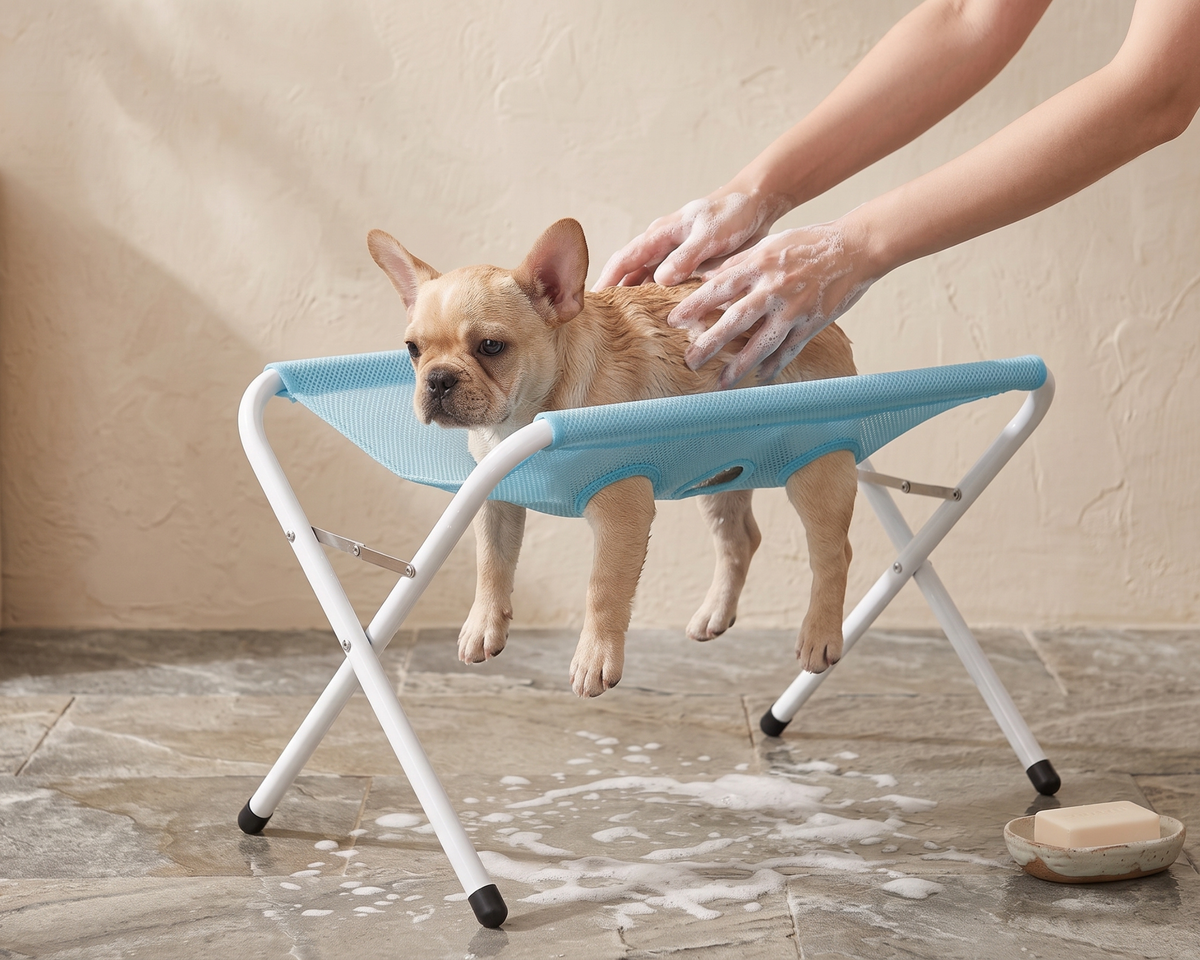 Foldable Pet Bathing Stand Cat And Dog Bath Hammock